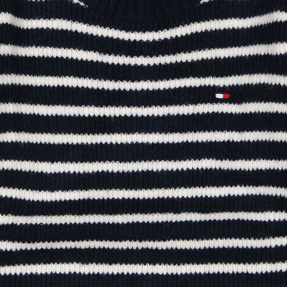 Tommy Hilfiger Baby Meisjes Jurk Navy