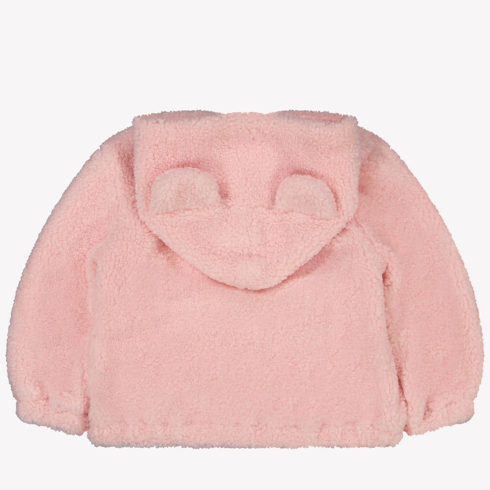 Moschino Bebé unisex entre abrigo rosa claro