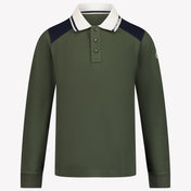 Moncler Ragazzi Polo Esercito