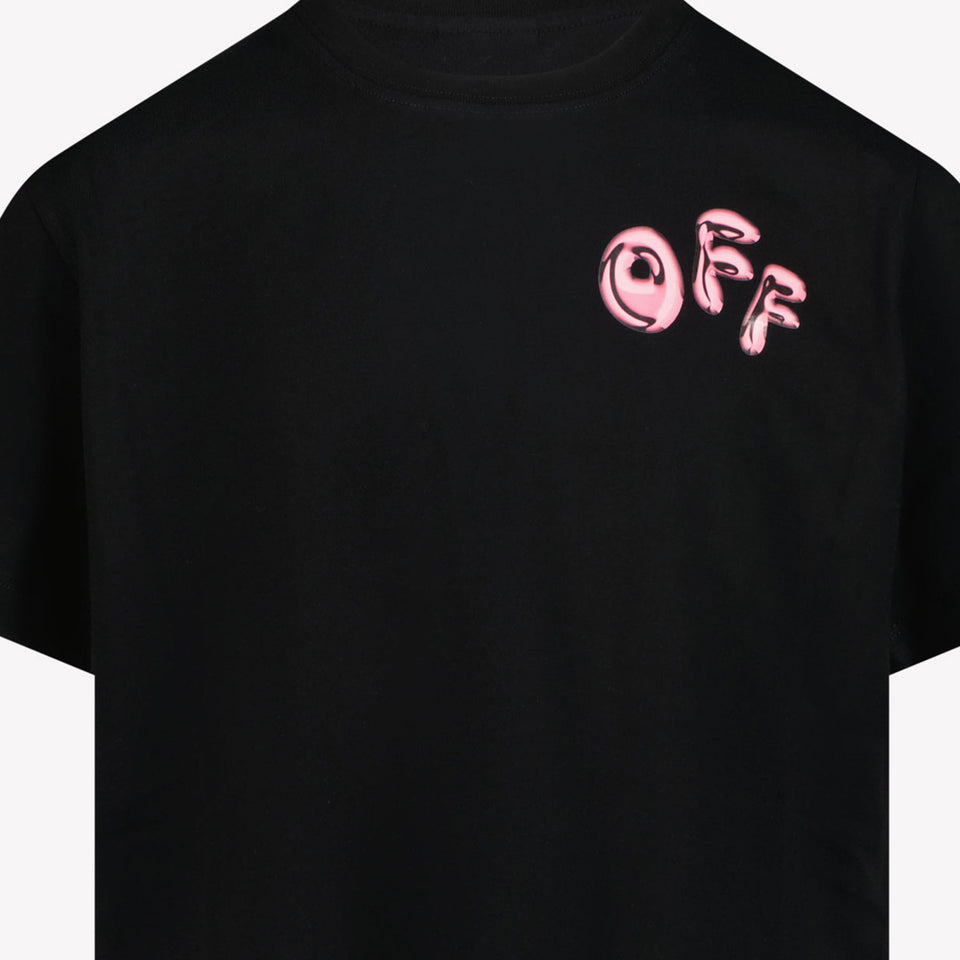 Off-White Enfant Filles T-shirt Noir