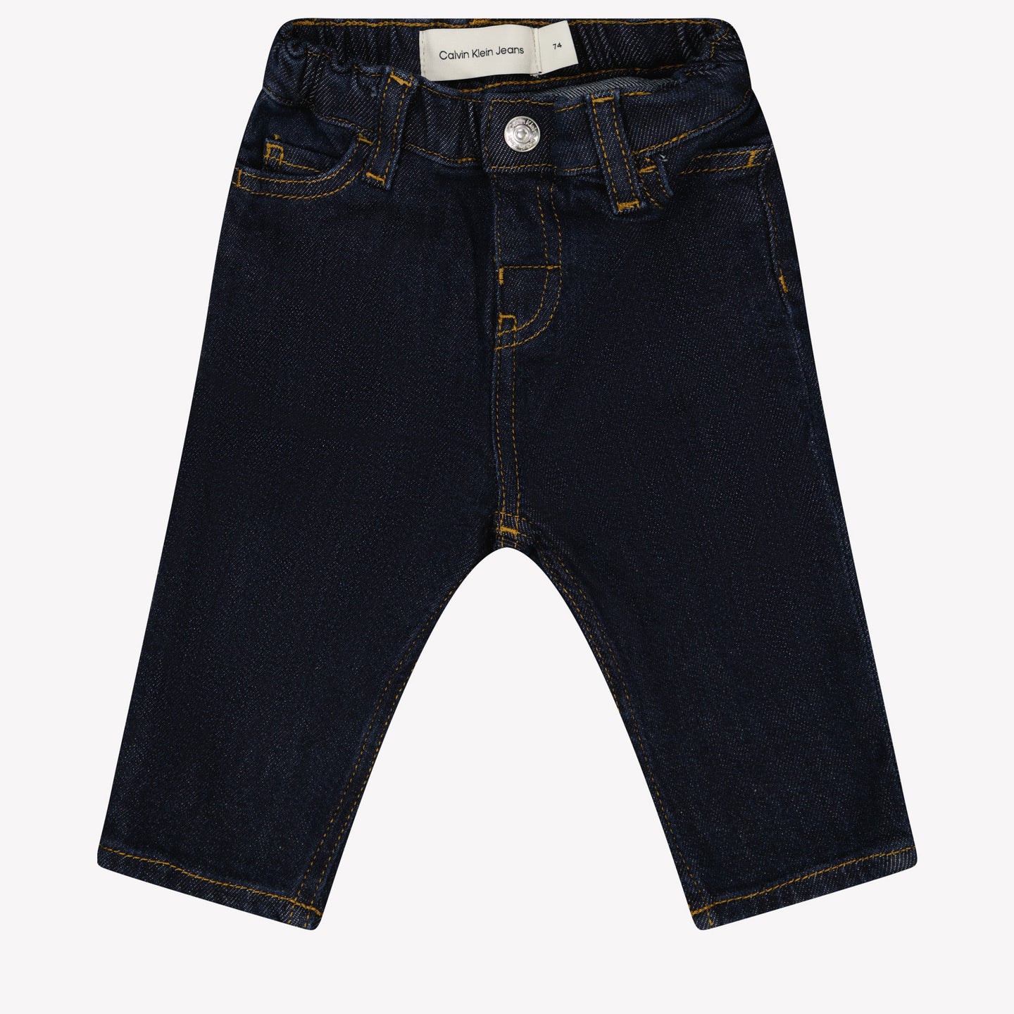 Calvin Klein Bambino Unisex Jeans Blu Scuro