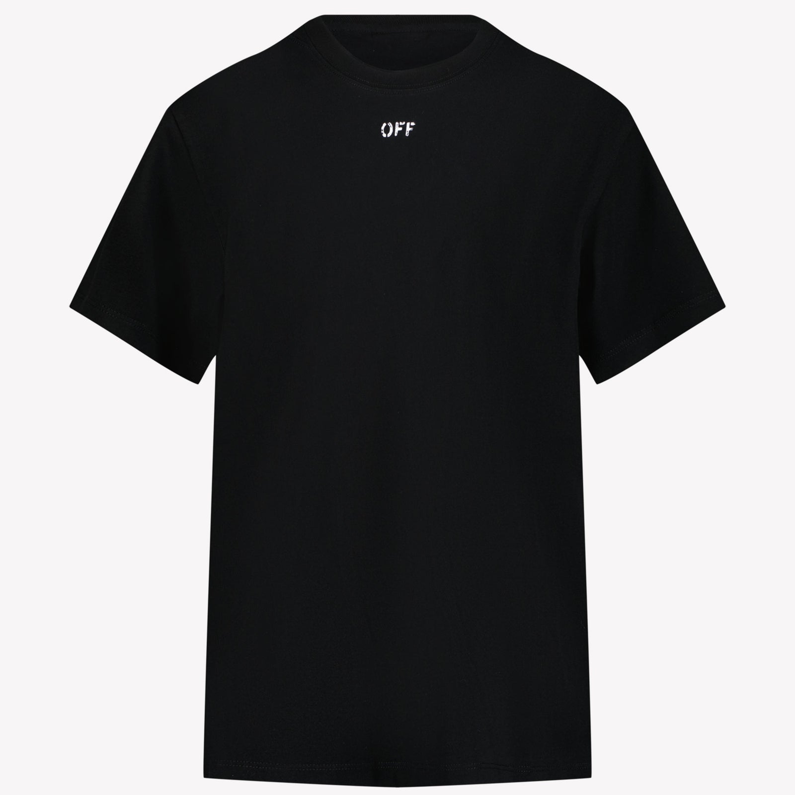 Off-White Camiseta de chicos Black