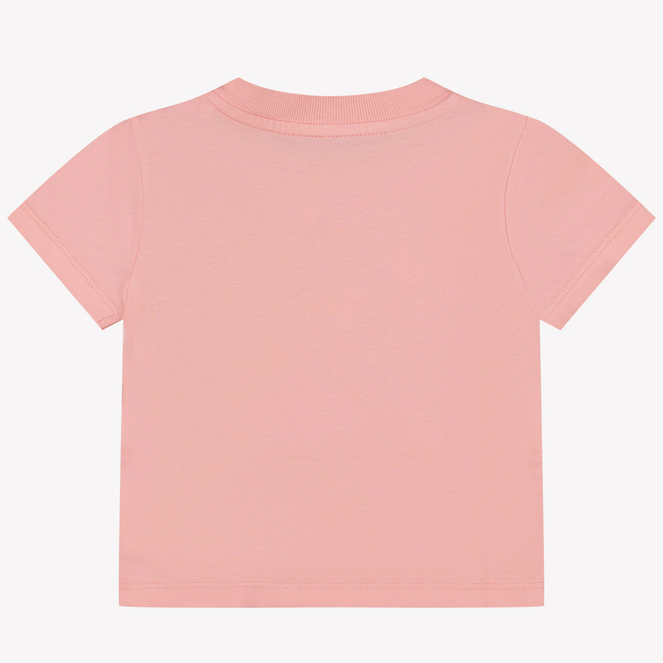 Off-White Bebé Chicas Camiseta en Rosa claro