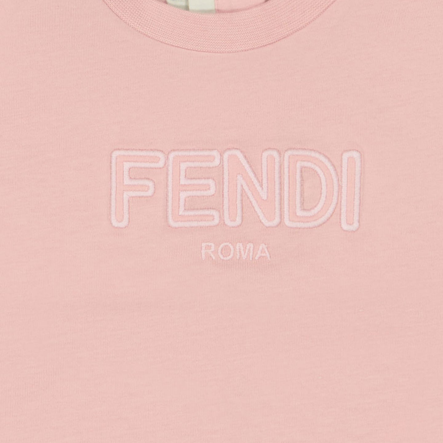 Fendi Baby Mädchen T-Shirt in Hellrosa