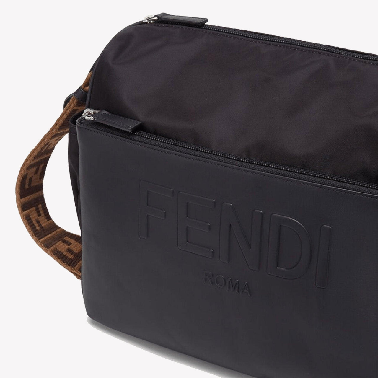 Fendi Bebé Unisex Bolsa de pañales Negro