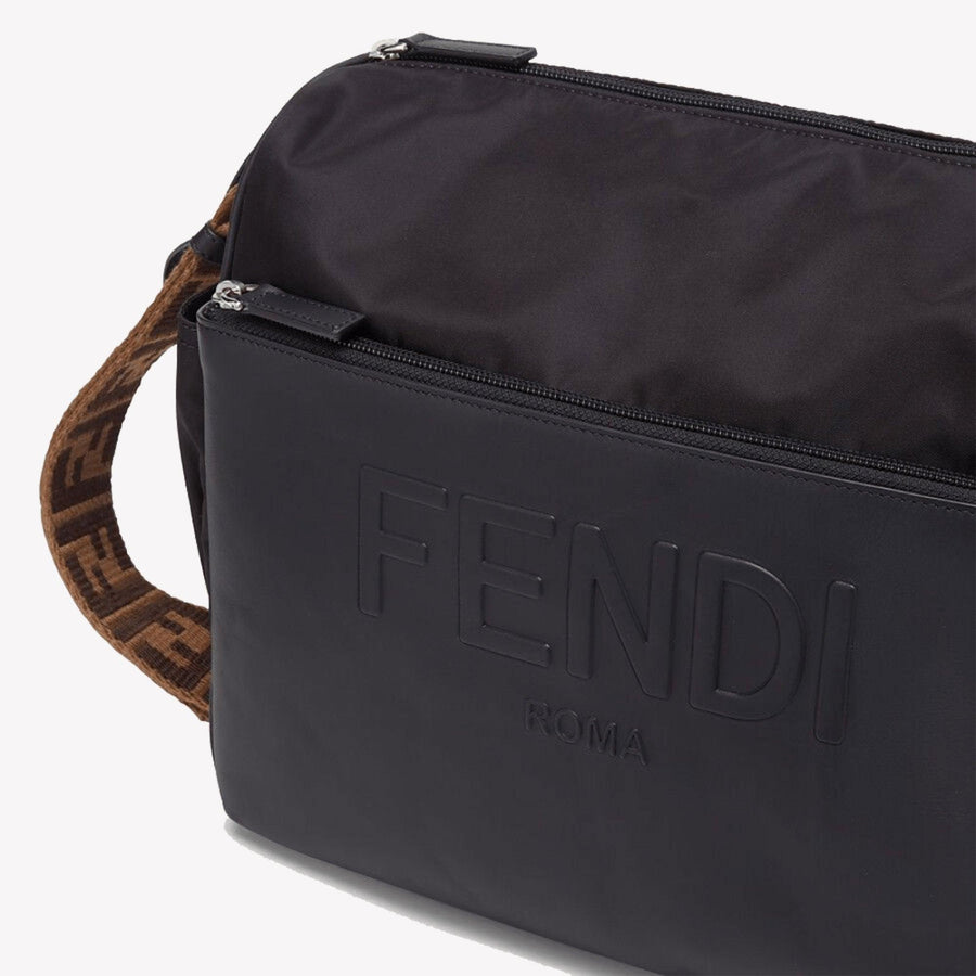 Fendi Bebé Unisex Bolsa de pañales Negro