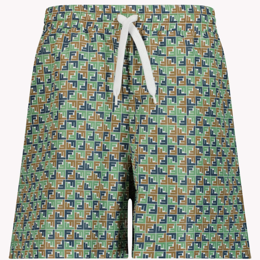Fendi Kinder Jongens Zwemkleding Groen