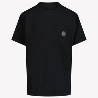 Stone Island Ragazzo Ragazzi Maglietta dentro Nero