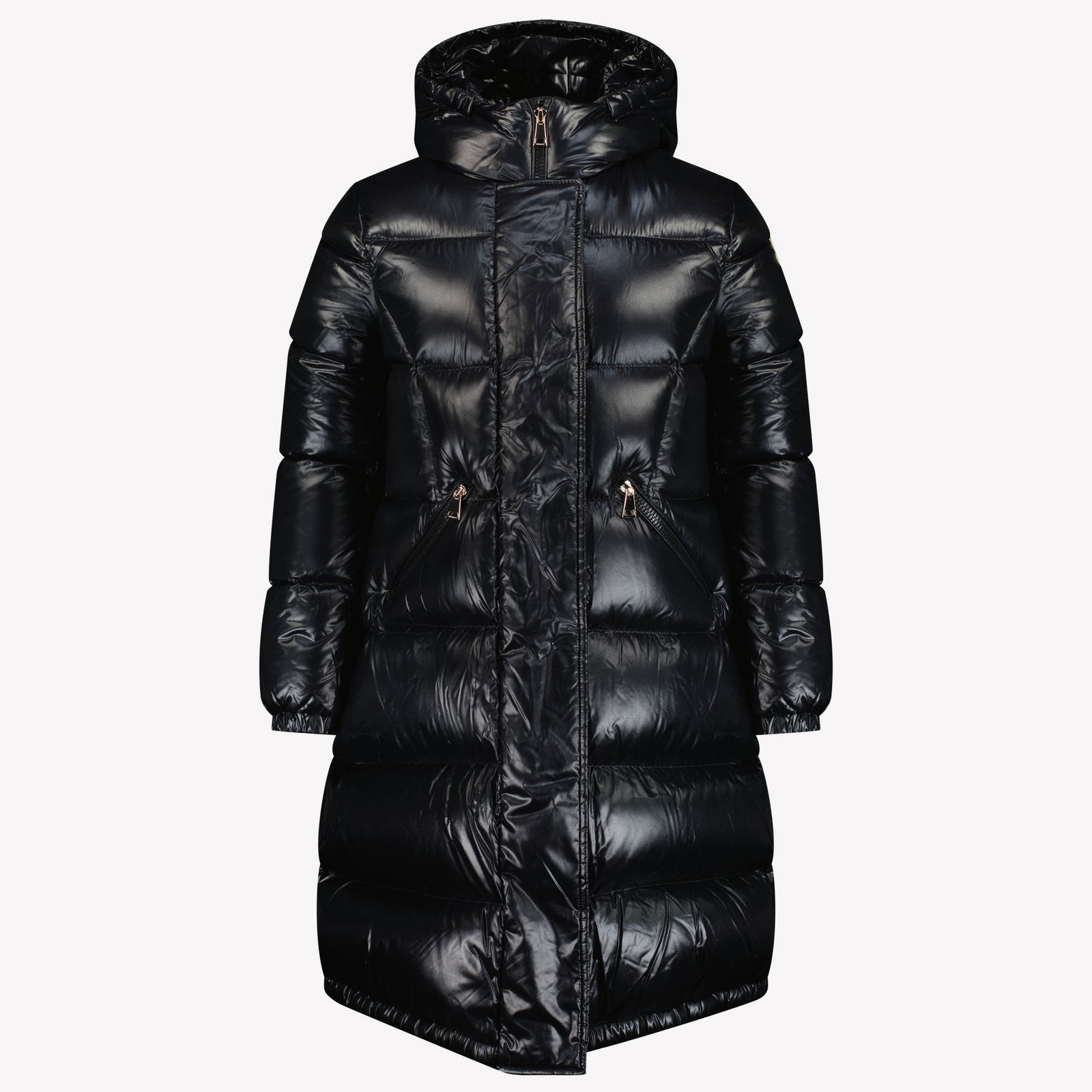 Moncler Bellevue Mädchen Winterjacke Schwarz