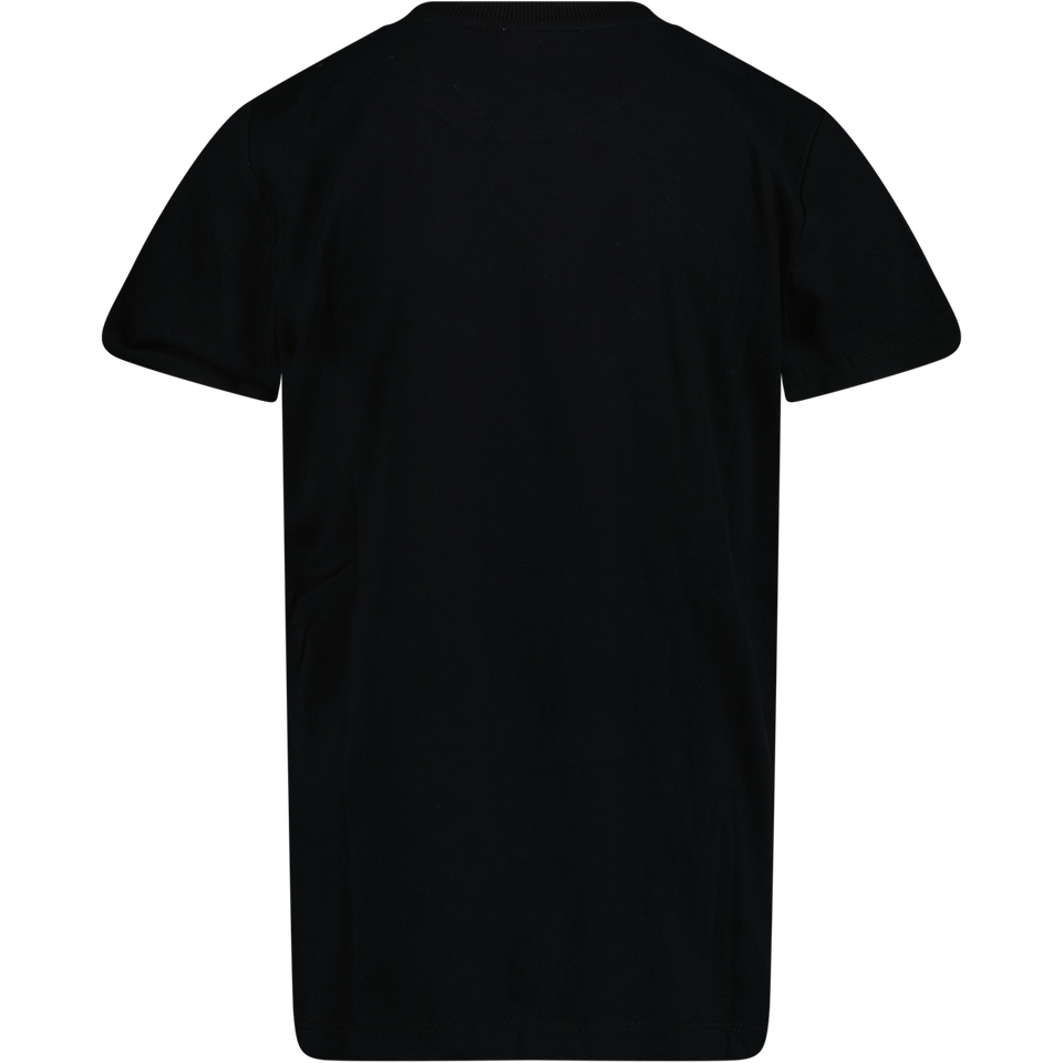 Moschino Kinder Unisex T-Shirt Zwart