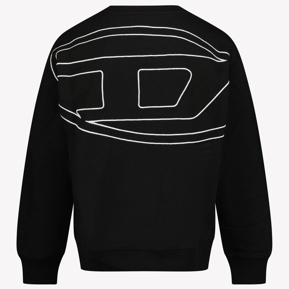 Diesel Kinder Unisex -Pullover in Schwarz