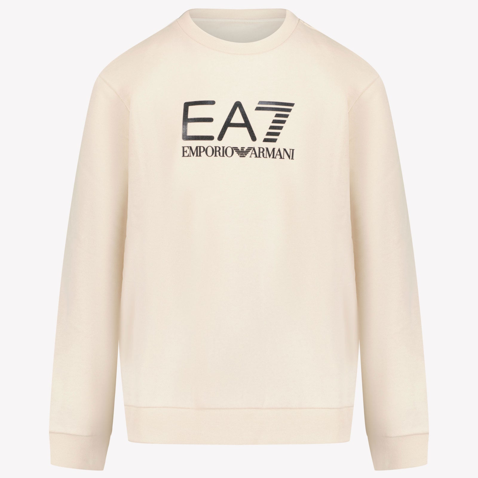 EA7 Ragazzi Maglione Ecru