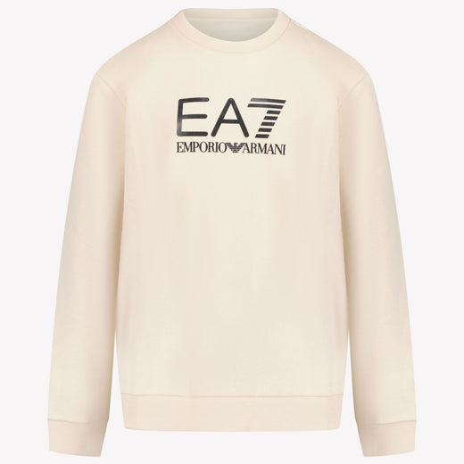 EA7 Garçons Ecru de pull