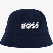 Boss Jungenhut Marineblau