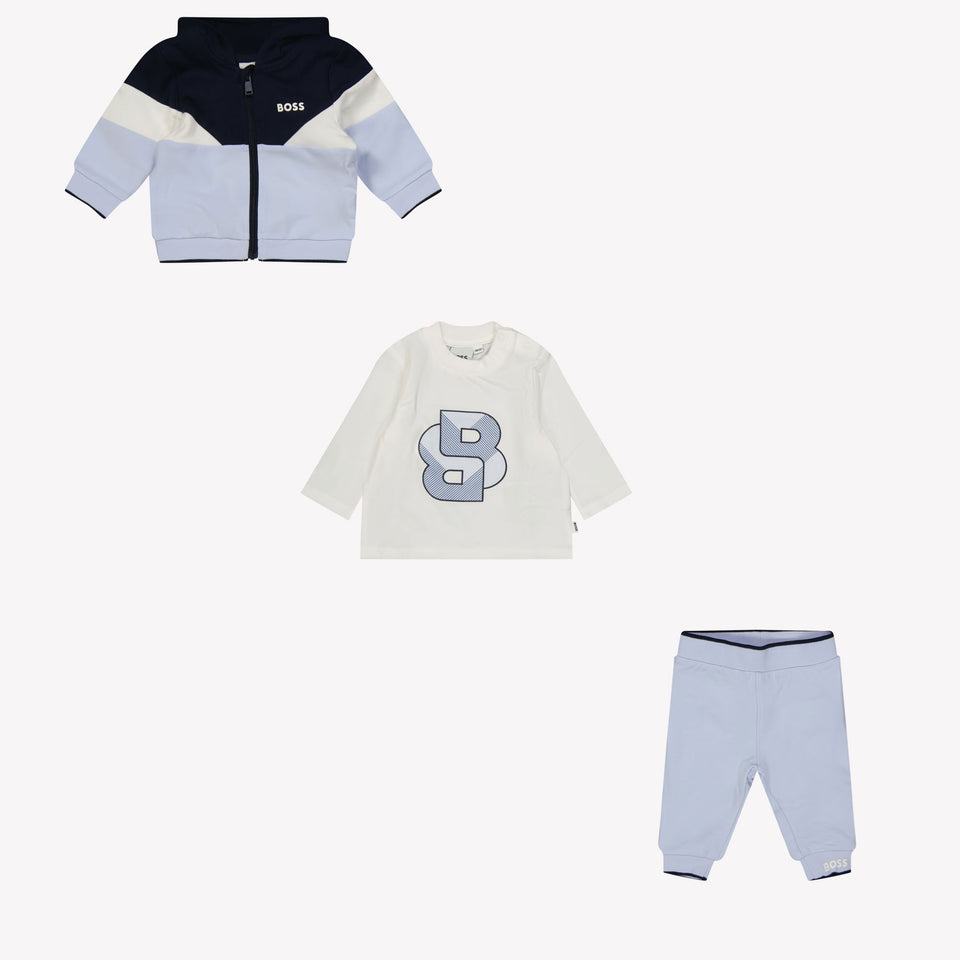 Boss Bébé Garçons Tenue de jogging Bleu Clair