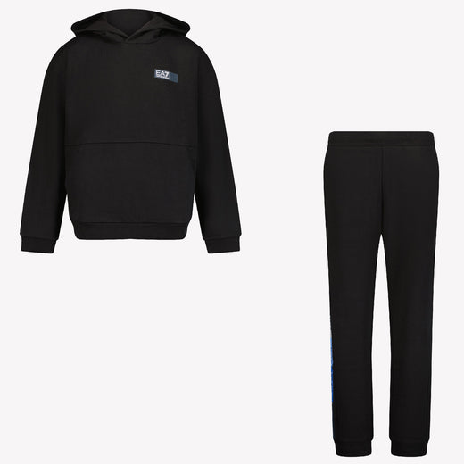 EA7 Garçons Tenue de jogging Noir