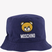 Moschino bebê unissex chapéu marinha