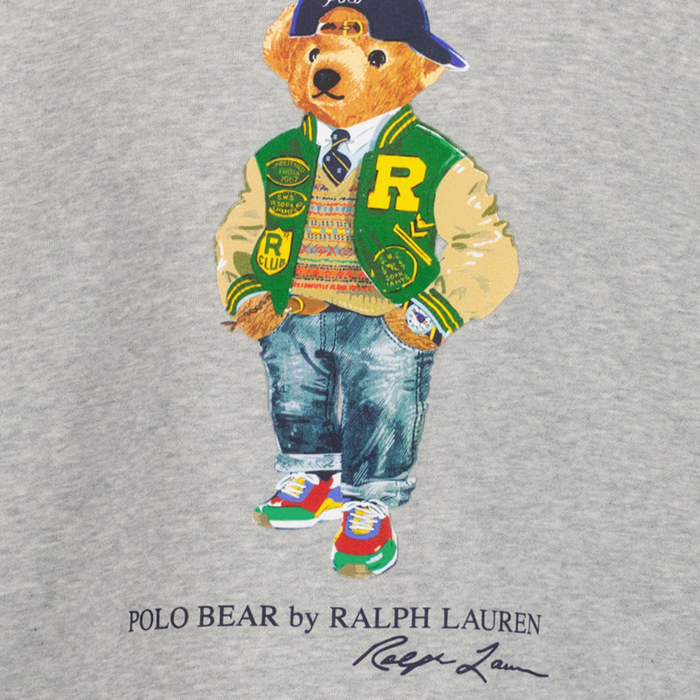 Ralph Lauren Ragazzi Maglione Grigio Chiaro