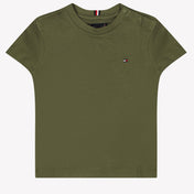 Tommy Hilfiger Baby Boys T-Shirt Exército