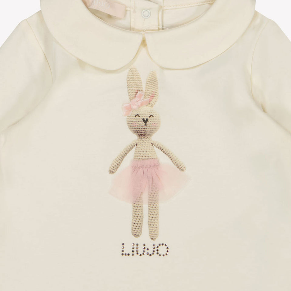 Liu Jo Baby Mädchen T-Shirt Weiß