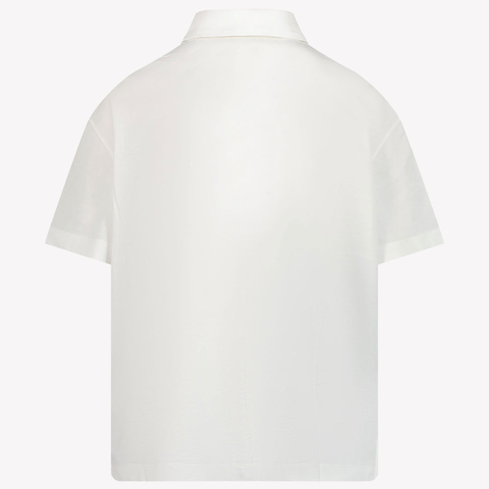 Fendi Ragazzo Ragazzi Polo Bianco