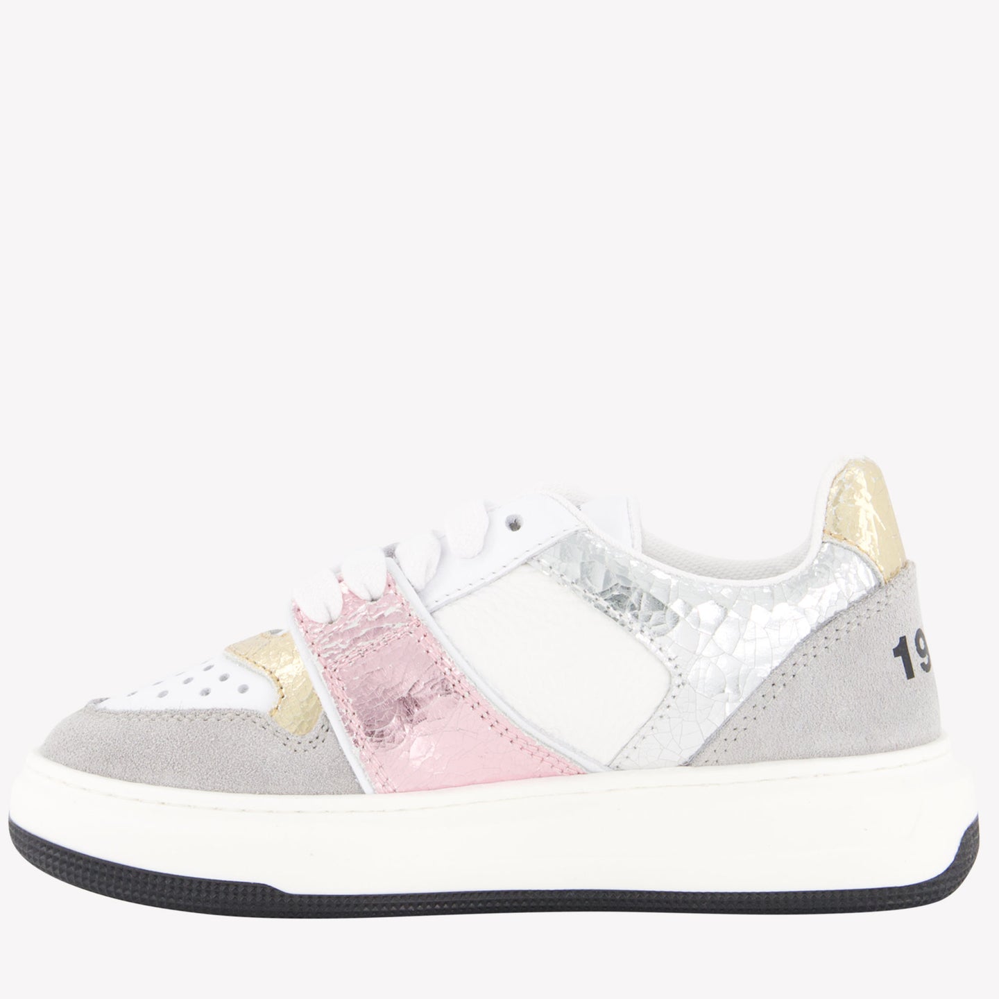 Dsquared2 Mädchen Sneakers Silber