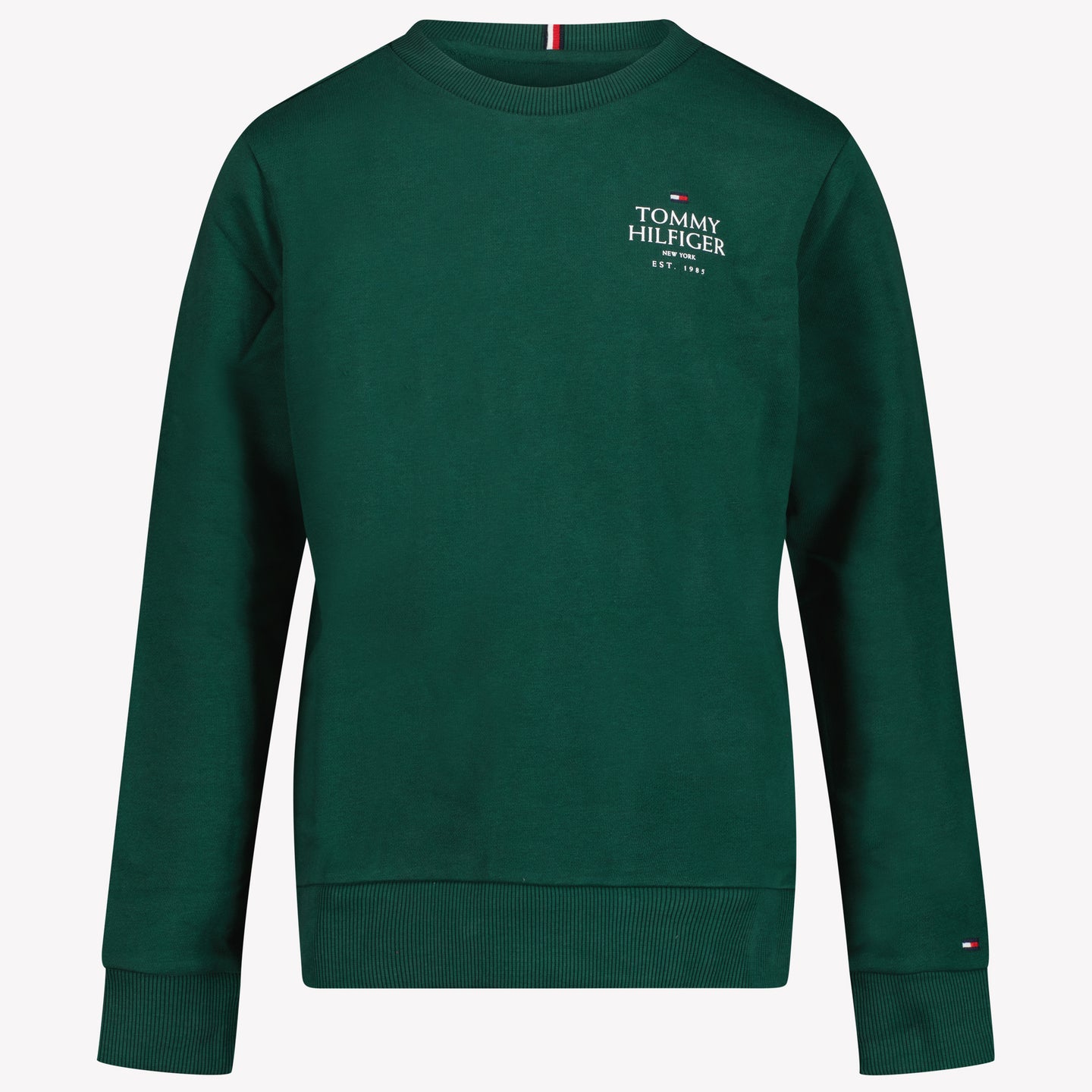 Tommy Hilfiger Garçons Pull-over Vert