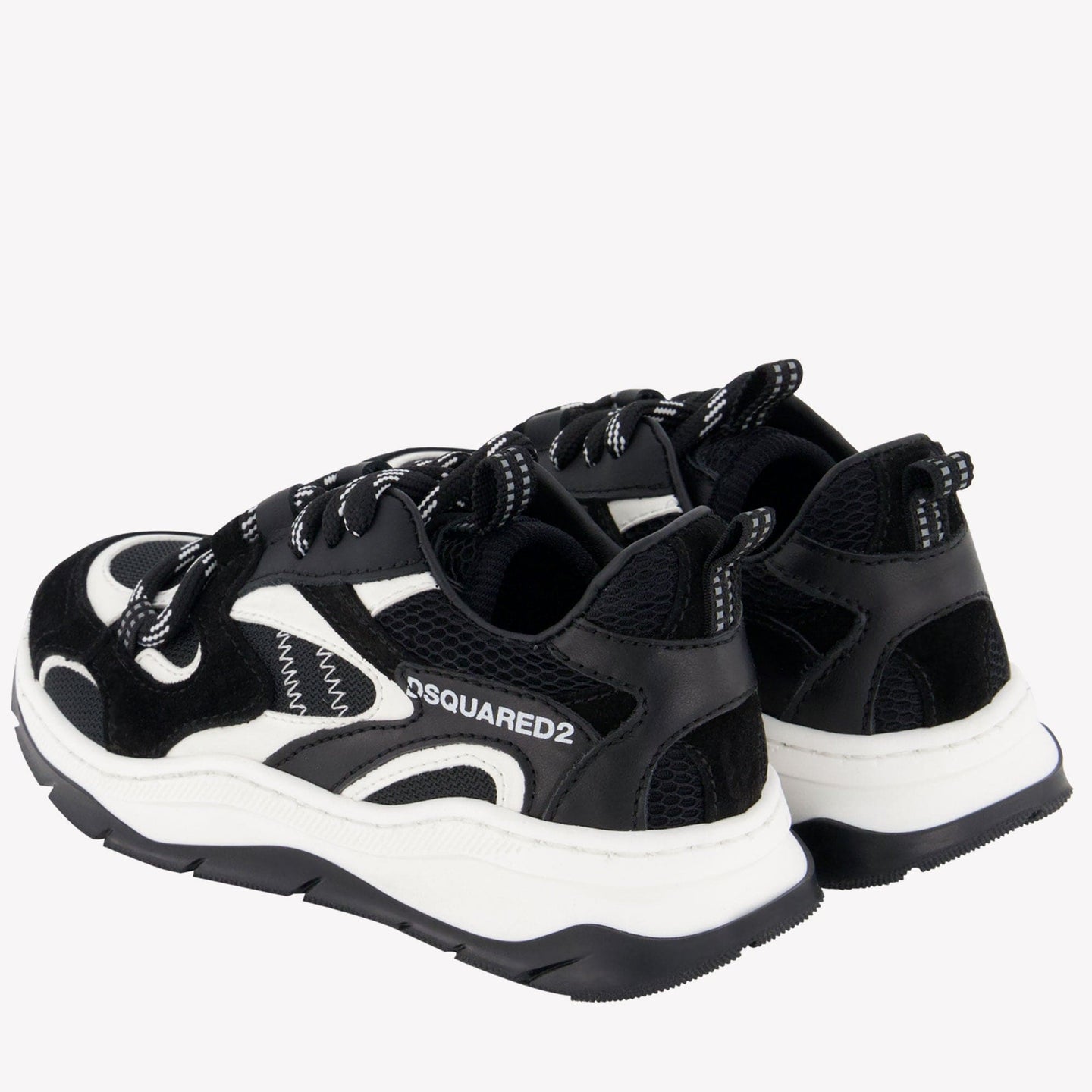 Dsquared2 Unisex Sneakers Zwart 27