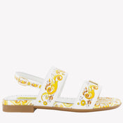 Dolce & Gabbana Sandalias de chicas amarillo