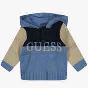 Guess Baby Boys suéter azul