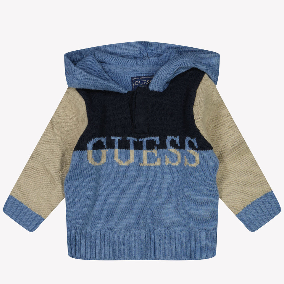 Guess Bébé Garçons Pull-over Bleu