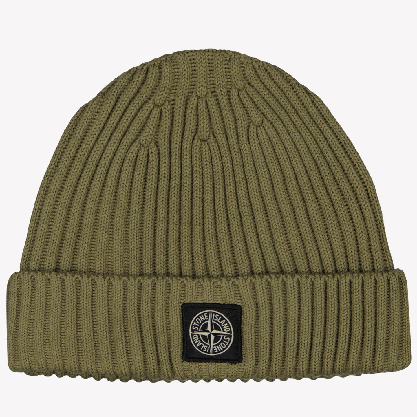 Stone Island Ragazzi Cappuccio Verde Oliva