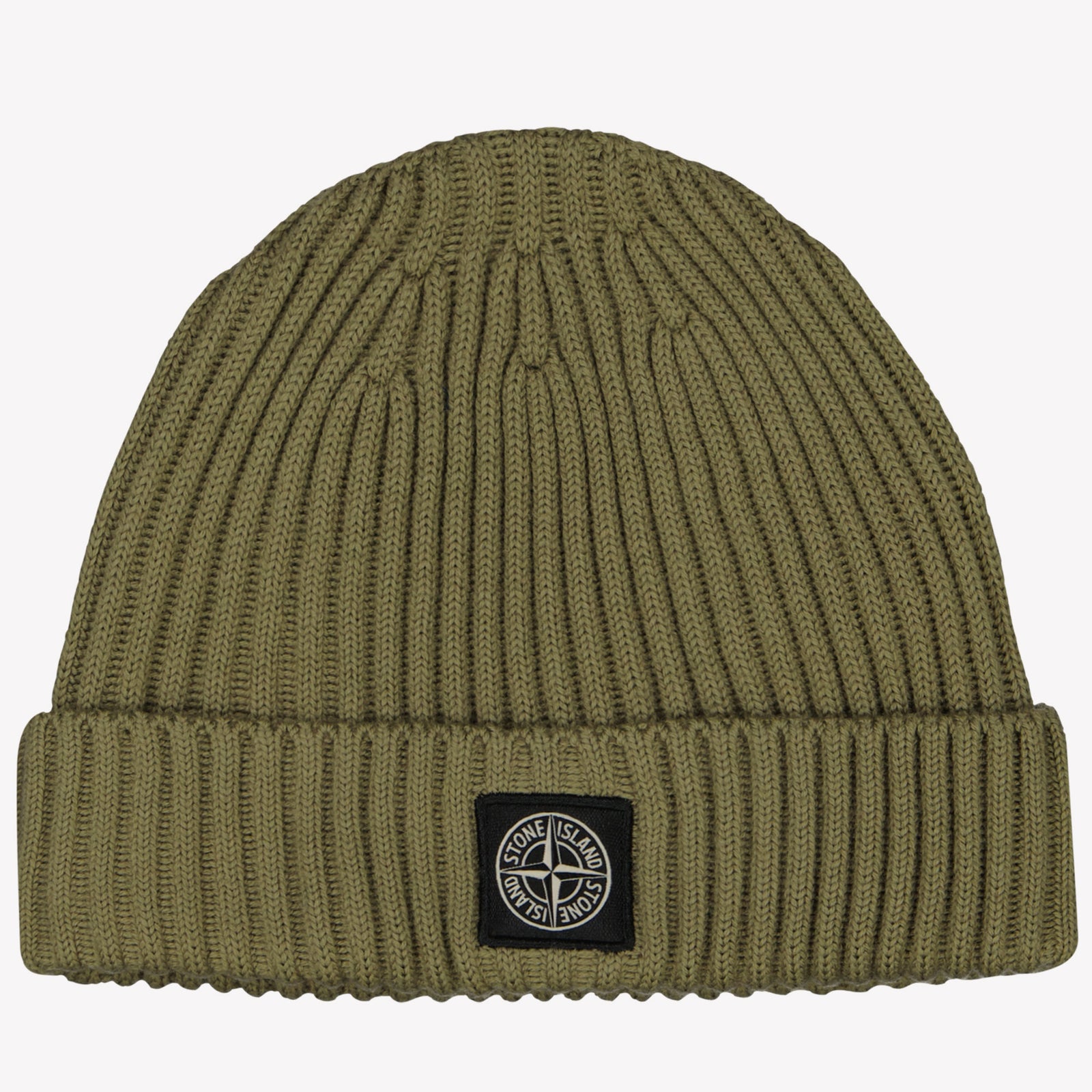 Stone Island Ragazzi Cappuccio Verde Oliva