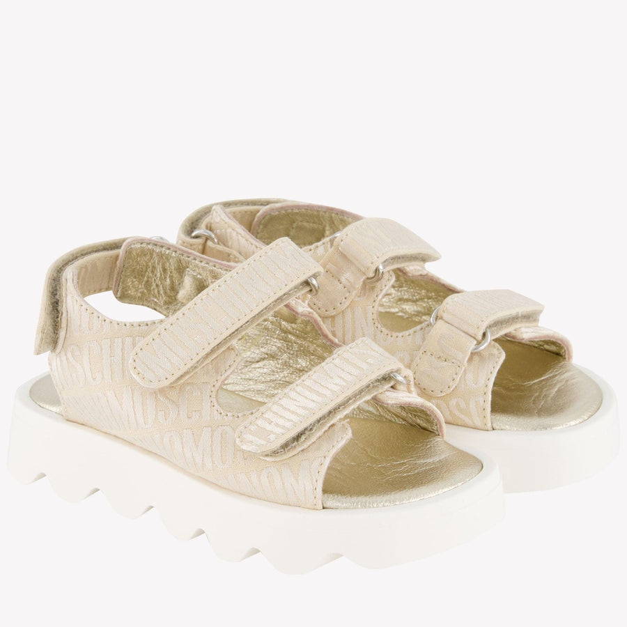 Moschino Unisexe Baskets Beige