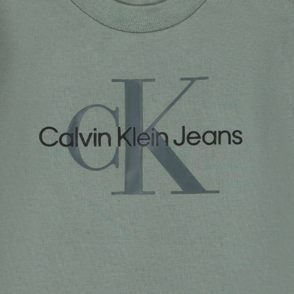 Calvin Klein Baby Jongens T-shirt Groen