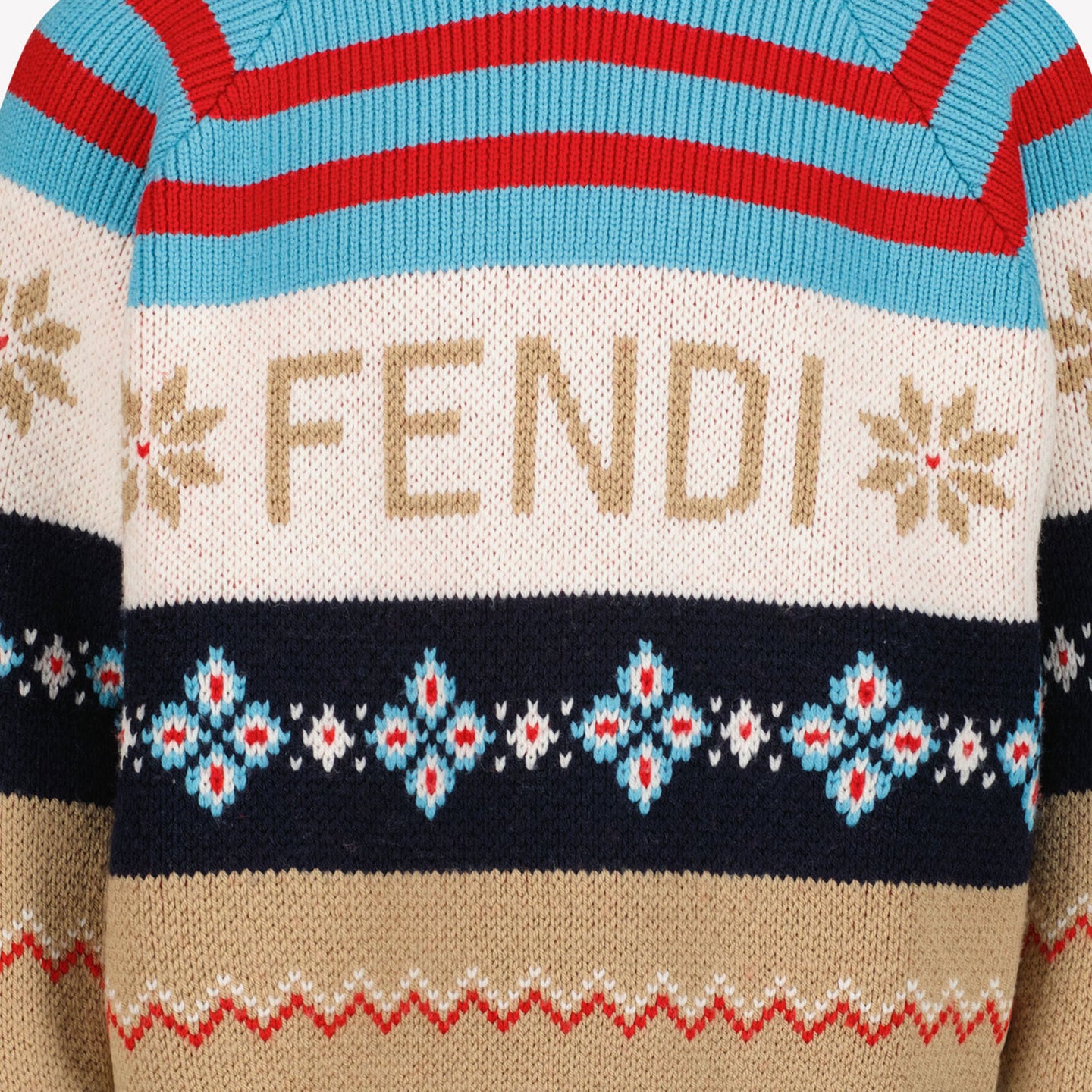 Fendi Ragazzo Unisex Maglione Navy