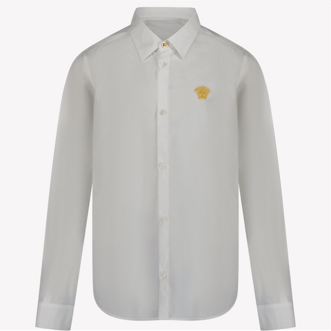 Versace Unisex Blusa Blanco