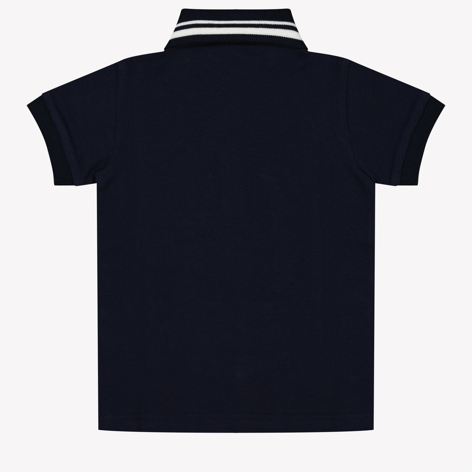 Dolce & Gabbana Baby Jungen Polo in Marineblau