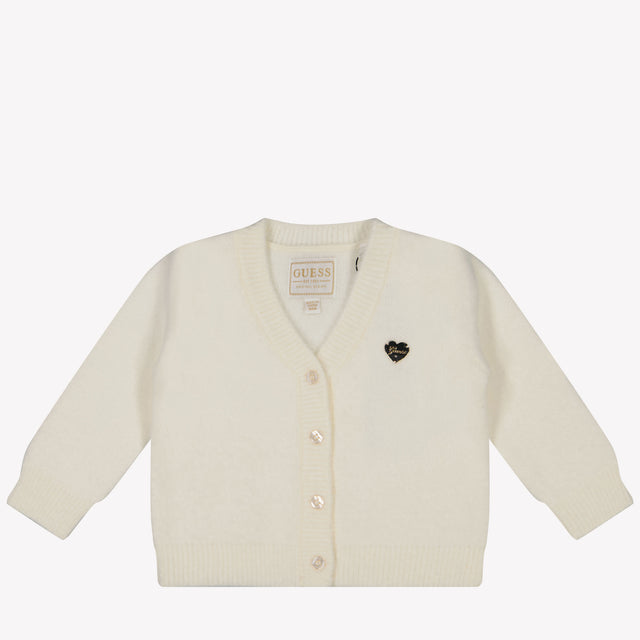 Guess Bambino Ragazze Maglia Off White