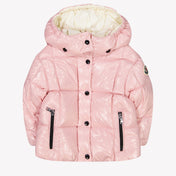 Moncler Parana holčička bunda světle růžová