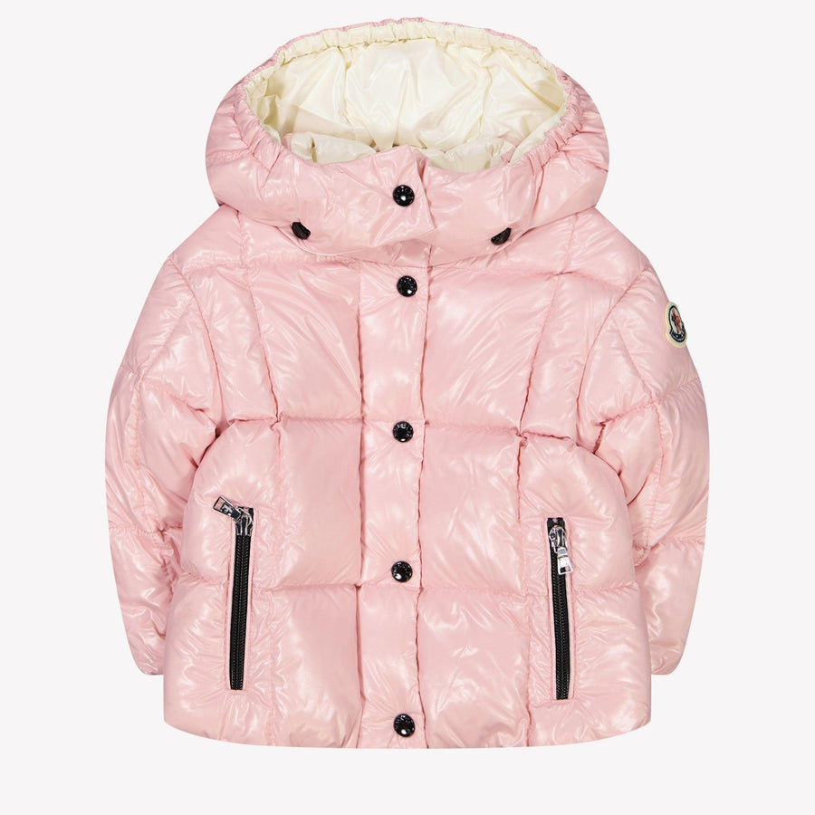 Moncler Parana Baby Meisjes Winterjas Licht Roze