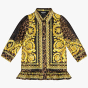 Versace Bébé Filles Robe Marron