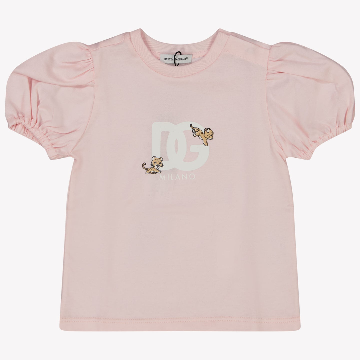 Dolce & Gabbana Baby Mädchen T-Shirt Hellrosa