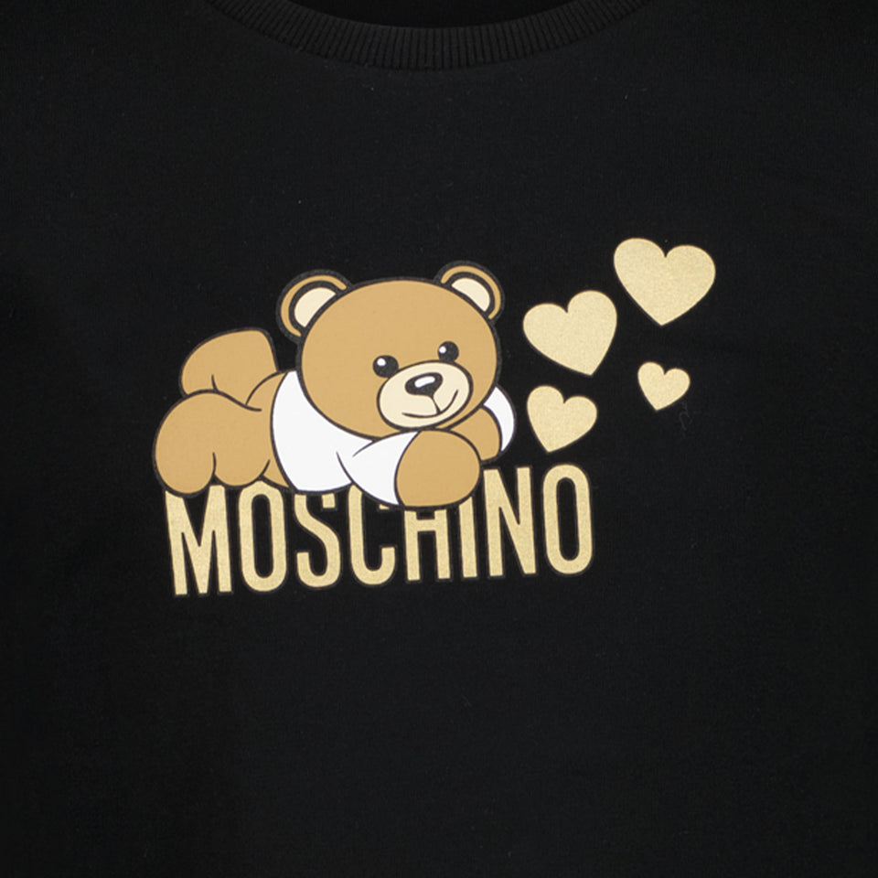 Moschino Girls T-shirt Black