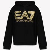 EA7 Kids' Sweater Preto