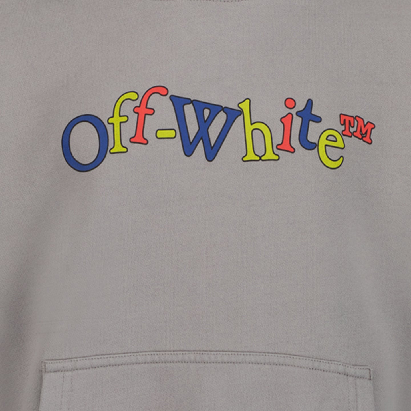 Off-White Garçons Pull-over Gris