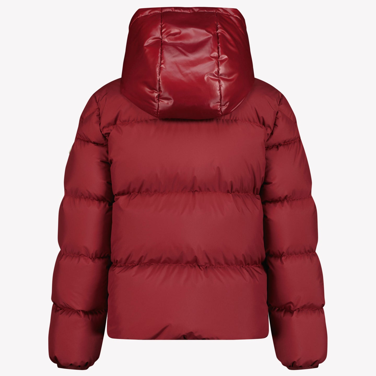 Moncler Barin Garçons Veste d'hiver Bordeaux