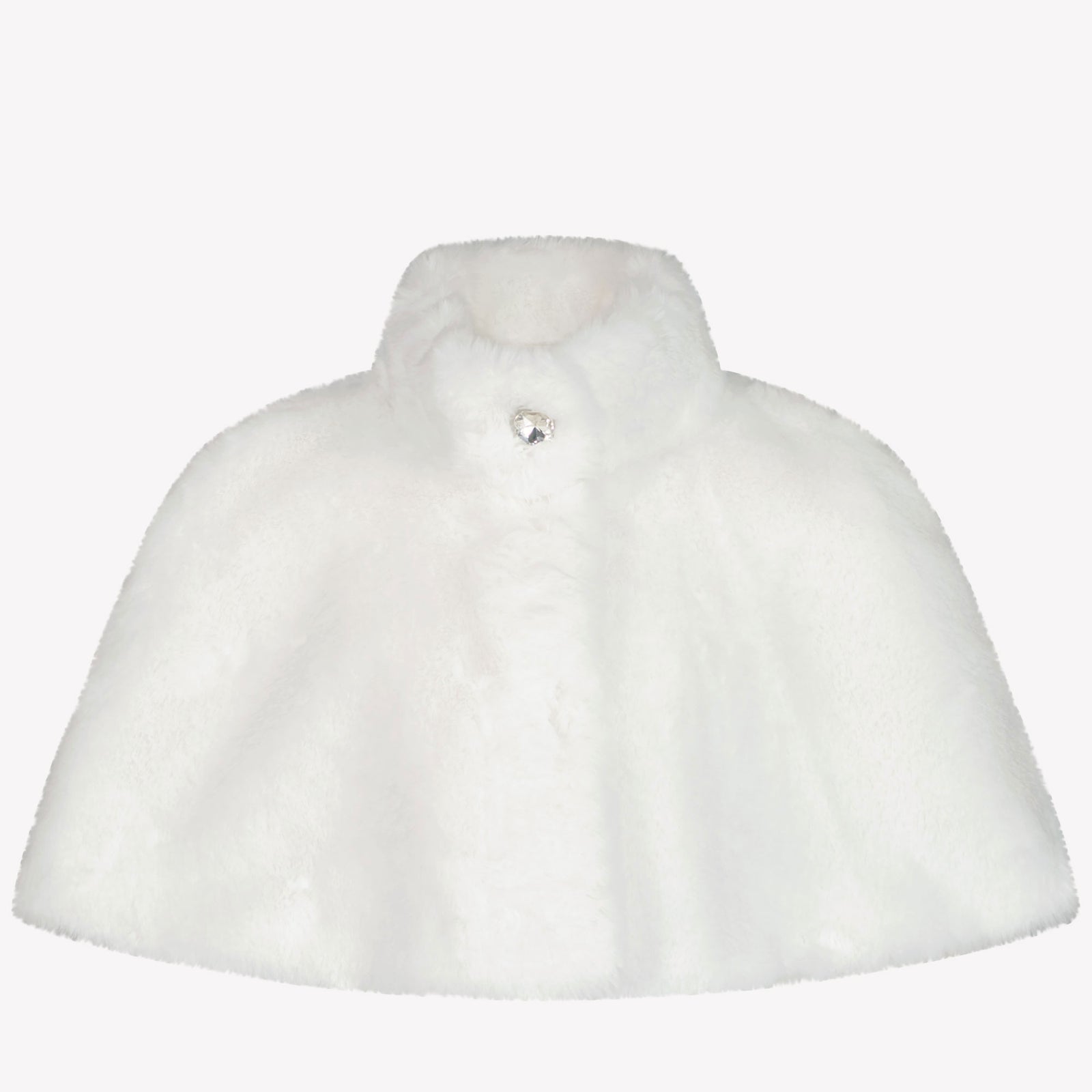 MonnaLisa Meisjes Faux Fur Jas Wit