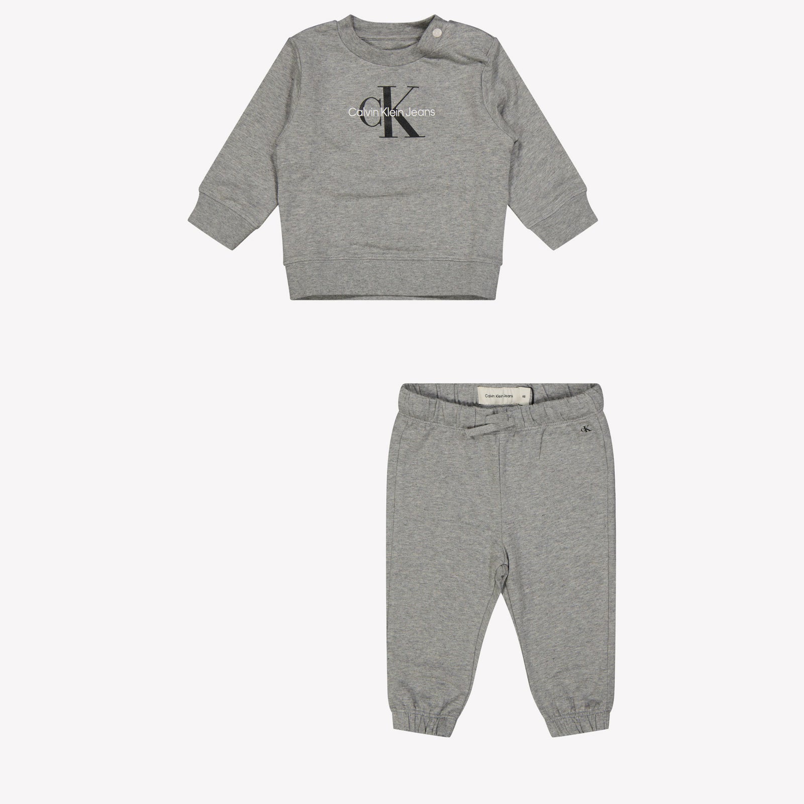 Calvin Klein Conjunto Unisex Bebé Gris