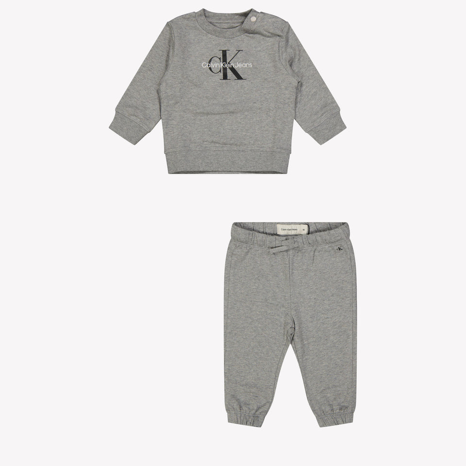 Calvin Klein Bebé Unisex Colocar Gris